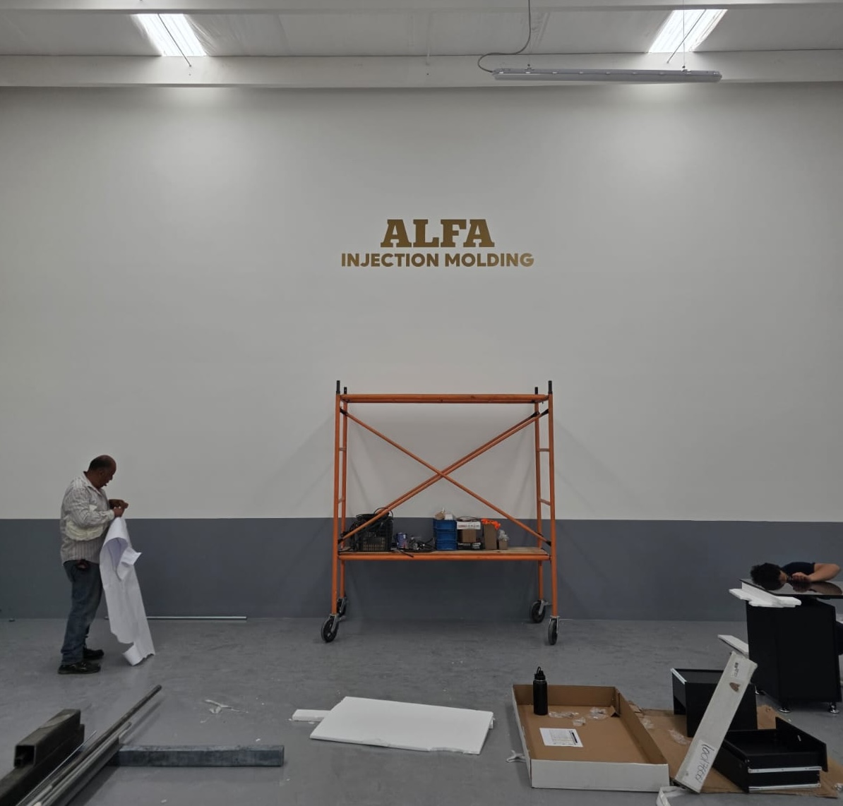 Detalle de un proyecto de comunicación visual