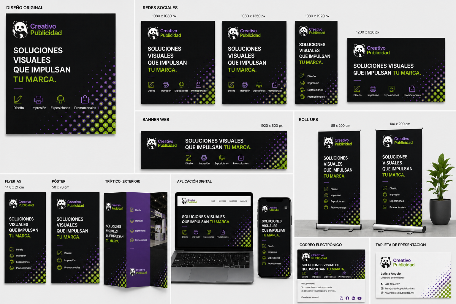 Una misma campaña adaptada a varios formatos