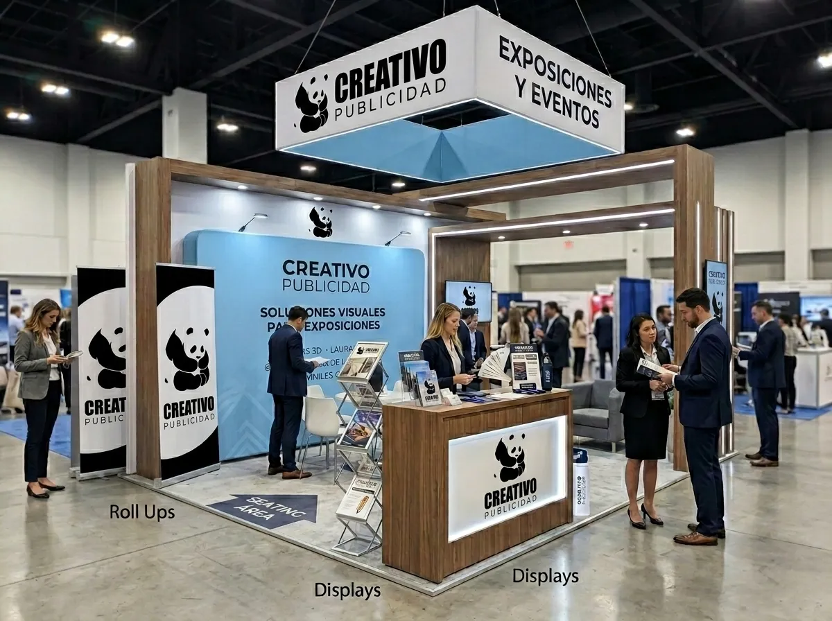 Stand y materiales para exposición