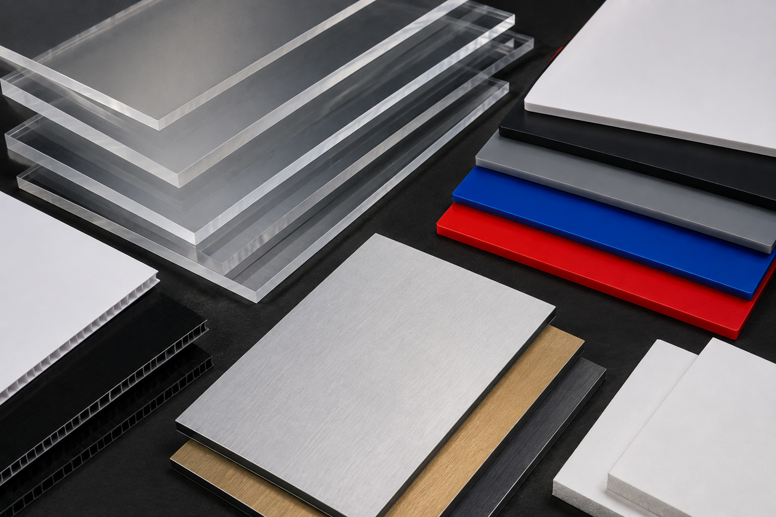 Materiales rígidos para comunicación visual